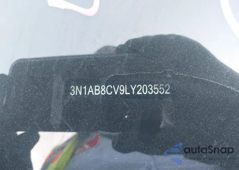 2020 Nissan Sentra Sv Xtronic Cvt z USA, uszkodzony, nr VIN 3N1AB8CV9LY203552